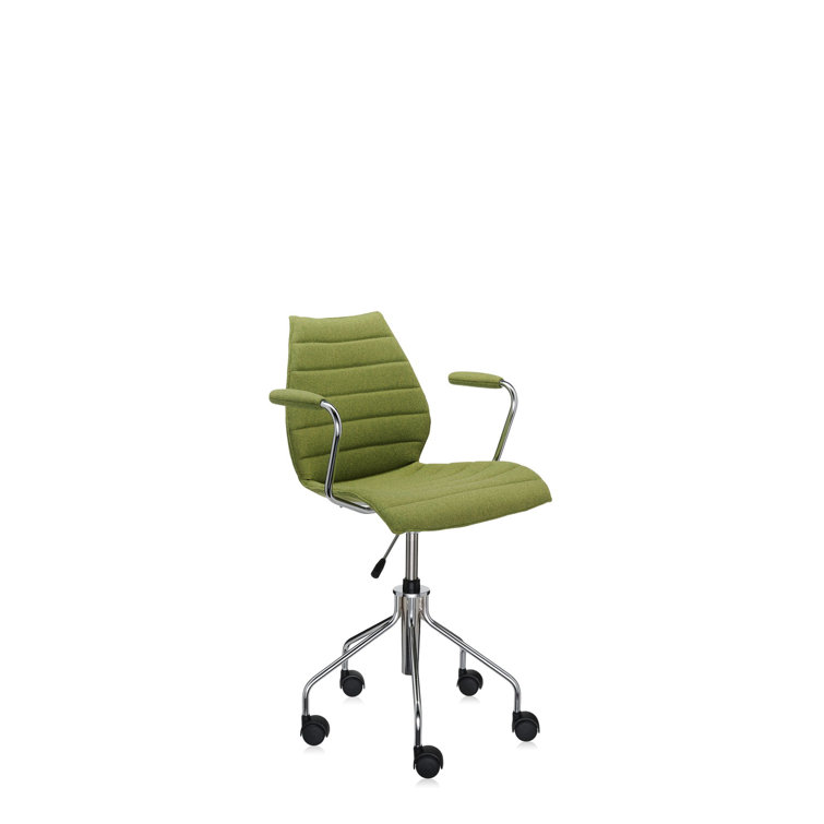 Kartell Maui Soft Trevira Upholstered Office Armchair by Vico